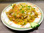 ベジビリヤニ Vegetable Biryani（Tandoori Indian Restaurant ber）