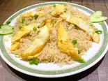 エッグフライドライス Egg Fried Rice（Tandoori Indian Restaurant ber）