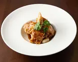 黒酢の酢豚 季節野菜 バルサミコソース(GONGON JIUBA'R)