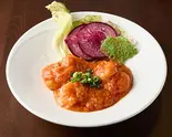 海老のトマトチリソース アッラビアータ(GONGON JIUBA'R)