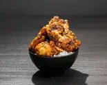 【5個】鶏唐丼~ピリッ辛ブラック~【5-SB】（【サクッと爆上げ！！爆盛鶏唐丼】唐揚げ商店鳥一ミート 立川店）