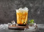黒糖タピオカミルクラテ(テバ チキン)