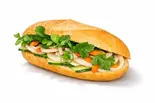 ハムバインミー ・Pork Ham Banh Mi ・Bánh mì chả（BAMICO バミコ ベトナムコーヒー＆バインミー曙橋店）