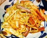 沖縄焼きそば(ケチャップ)(沖縄食堂 てぃんがーら)