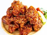 【人気No1】カリカリ韓チキン鶏モモ唐揚4個(アジアン料理kuma)