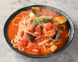 ナスとベーコンのアラビアータ（深夜食堂 女子大やまぐち）