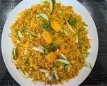 シーフードビリヤニ Sea Food Biryani（アジアン料理エバーグリーン）