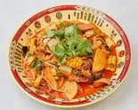 【汁なし牛肉マーラーメン】牛肉麻辣拌,麺付（好美味麻辣湯 四谷店）