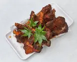 椒盐酱大骨/秘伝の辛 豚背骨 4個（好美味麻辣湯 四谷店）