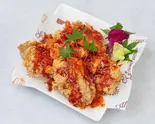 甘辛ヤンニョム ソース 手羽先 4個(韩式甜辣鸡翅)（好美味麻辣湯 四谷店）