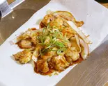 ※更に美味しくなりました！！【鉄板焼ランキングNo.1】トロてっちゃんタレ焼 Fatty Large Intestine Grilled with Sauce（お好み焼 鉄板焼 エソラ）