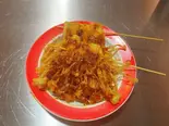 炸金针菇,揚げエノキ2串（好美味麻辣湯 四谷店）