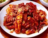 オサムブルゴギ炒め 오삼불고기（扶餘 プヨ 電力ビル店）