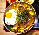 牛ブルゴギチャプチェ丼 불고기잡채덮밥（扶餘 プヨ 電力ビル店）