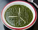ほうれん草チキン(サグチキン) Spinch Chicken (Saag Chicken)（Herbal Spice Kitchen）