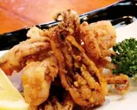 いかゲソの唐揚げ（手打ちそば 志喜千庵）
