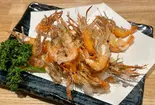 カリッ！サクッ！川海老の唐揚げ（手打ちそば 志喜千庵）