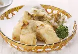 牡蠣と舞茸の天ぷら（手打ちそば 志喜千庵）