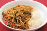 【075】青椒肉糸丼（中華料理 劉記）