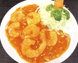 【023】大海老のチリソース煮（中華料理 劉記）