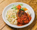 ハンバーグ ピラフ（MOGA cafe 宇田川町店）