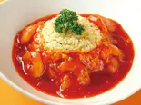 海老チリあんかけ炒飯（中華料理パンダ）