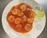 海老チリソース（中華料理 渤海飯店）