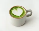 抹茶ティーラテ(HOT)MACCHA TEA LATTE（BY＆BYcoffee and bar）