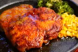レッドホットハーフチキンステーキ弁当 Half Red Hot Chicken Steak Box（【チキンステーキ弁当】Master Of Chicken～権現通3丁目店～）
