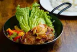ガーリックハーフチキンステーキ弁当(120g)120g Chicken Garlic Steak Box（【チキンステーキ弁当】Master Of Chicken～西浅草店～）