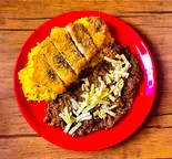 三元豚ロースカツチーズカレー キーマ（カレー屋テラコッタ）