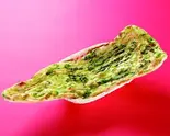 ほうれん草ナン Spinach Nan（デリーマハル）