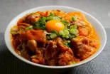 月見親子丼(鶏 80g) Tukimi Oyakodon(80g chicken)(【出汁の親子丼】鶏ヶ屋(TORIGAYA)~日暮里店~)