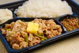 ガリバタスタミナ弁当 L Garibata Stamina Bento L（ガッツリスタミナ弁当！！野郎の道！！～天王町駅前店～）