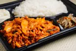 豚キムチ弁当 L Pork Kimchi Bento L（ガッツリスタミナ弁当！！野郎の道！！～天王町駅前店～）