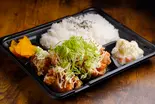 人気NO2！ネギマヨ唐揚げ弁当 Green Onion ＆ Mayo Karaage Bento 5 pcs（九州醤油×デカ盛り唐揚げ 霧島商店～天王町駅前店～）