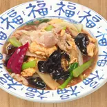 豚肉とキクラゲの卵炒め（北京飯店東大和店）