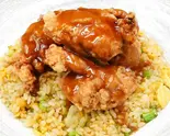 油淋鶏炒飯（北京飯店東大和店）
