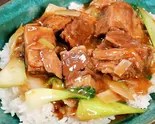 牛角煮あんかけご飯（北京飯店東大和店）