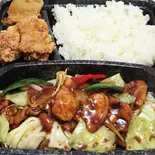 回鍋肉唐揚弁当（北京飯店東大和店）