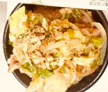 チーズガーリックスタミナMAXメガ豚と野菜丼（まんぞくキッチン）