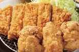 唐揚げ3個ロースカツ1個弁当（まんぞくキッチン）