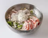 半熟卵のシーザーサラダ（元祖たこ焼き屋台 だしタコ‐DashiTako‐平岸店）