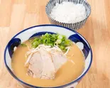 味噌ラーメンライスセット Miso Ramen – Rice Set(広島麺倶楽部)