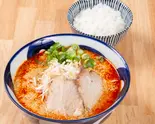 辛麺 ライスセット Spicy Ramen – Rice Set(広島麺倶楽部)