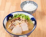 チャーシュー麺 ライスセット Chashu Ramen – Rice Set(広島麺倶楽部)