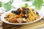 玉子ときくらげ炒め（中華料理 満福園）