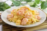 エビとたまご炒め（中華料理 満福園）