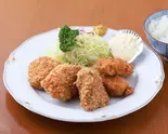 ヒレカツ定食+クリームコロッケ（キュリードシゲール）