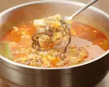 牛カルビのユッケジャンクッパ（炭火焼肉と韓国料理カンテイポウ）